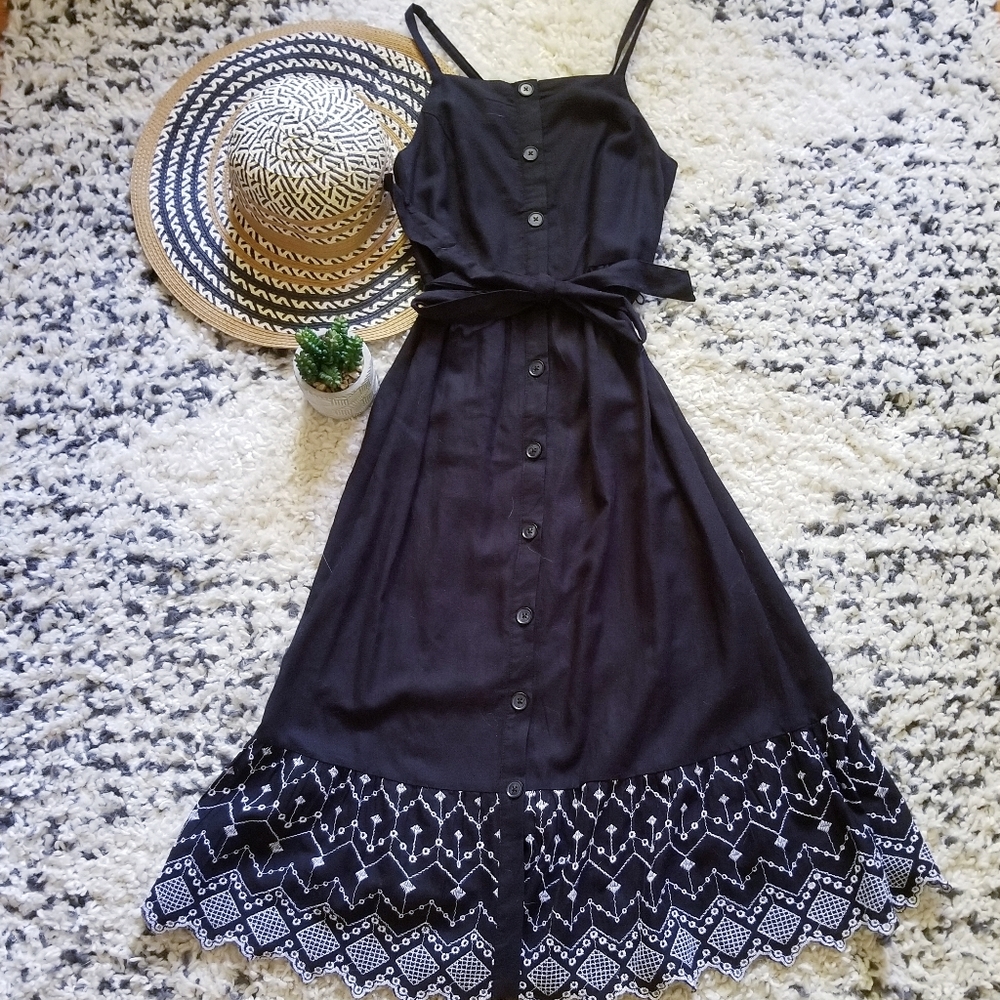 Embroidered Sundress XS